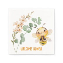 Papier d'abeille au miel Napkin