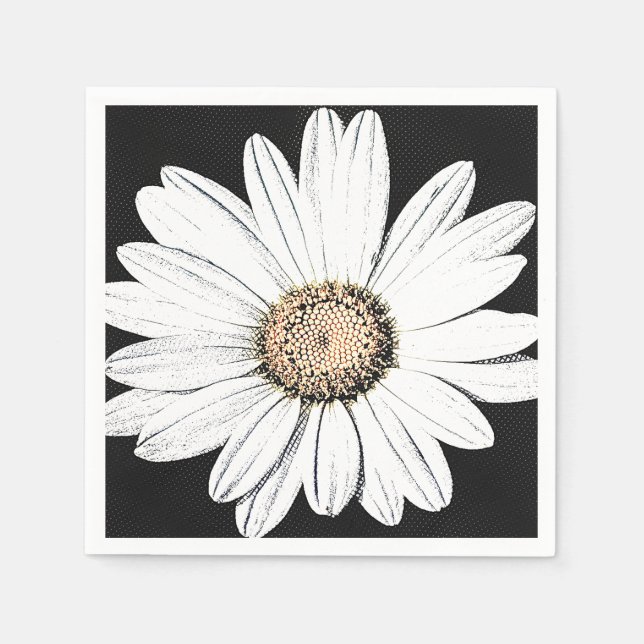 Serviette En Papier Papier Daisy Mae Napkin (Devant)
