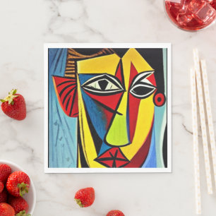 Serviette En Papier Papier d'art Abstrait
