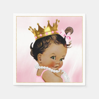 Serviette En Papier Papier de Baby shower de Princesse Ethnique