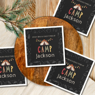 Serviette En Papier Papier de camp de camping