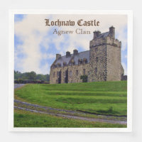Papier de château Lochnaw de l'écossais Agnew Clan