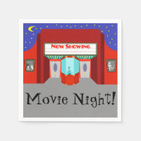 Papier de cinéma rétro