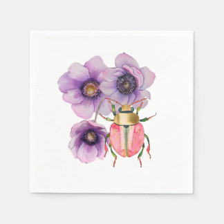 Serviette En Papier Papier de coléoptère Napkin