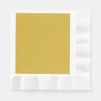 Serviette En Papier Papier de déjeuner à l'or Napkin