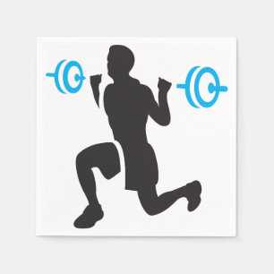 Serviette En Papier Papier de levage de poids serviettes