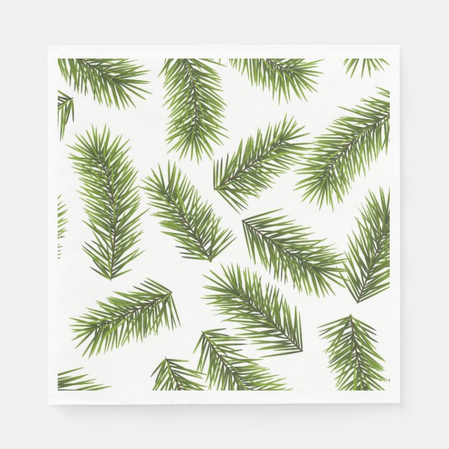 Serviette En Papier Papier de Noël (Devant)