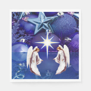 Serviette En Papier Papier de Noël, Ange de Noël