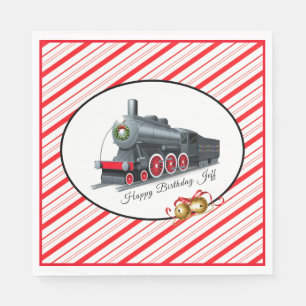 Serviette En Papier Papier de Noël/Anniversaire