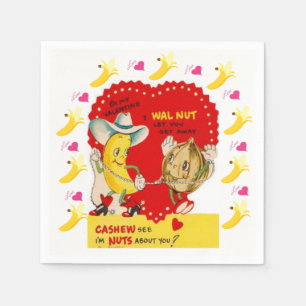 Serviette En Papier Papier de Saint Valentin serviettes