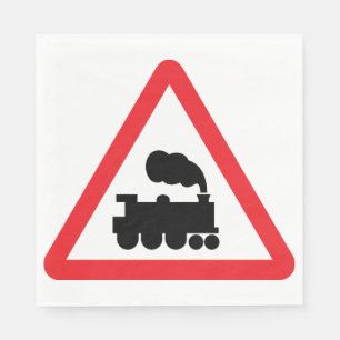 Serviette En Papier Papier de signalisation ferroviaire