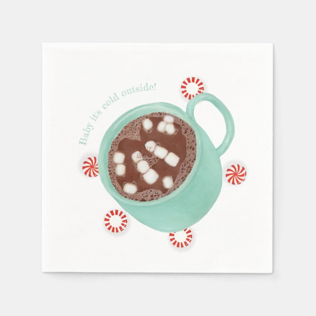 Serviette En Papier Papier de vacances (Devant)