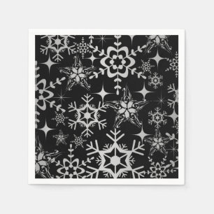 Serviette En Papier Papier de vacances Napkins Flèches de neige