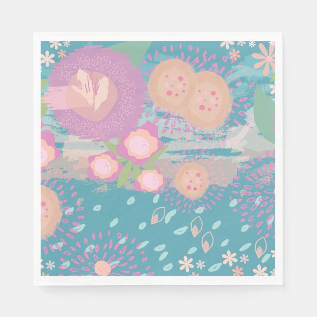 Serviette En Papier Papier déjeuner Napkin (Devant)