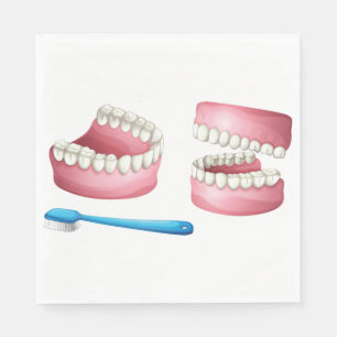 Serviette En Papier Papier Dentures