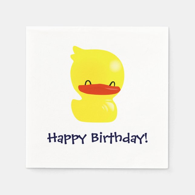 Serviette En Papier Papier Ducky Super Cute (Devant)