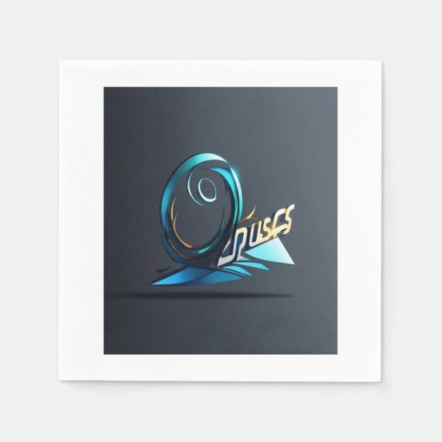 Serviette En Papier Papier et serviettes de table (Devant)