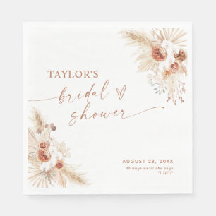 Serviette En Papier Papier Fête des mariées Boho Napkin