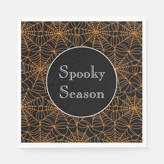 Serviette En Papier Papier Halloween (Devant)