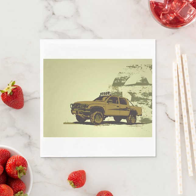 Serviette En Papier Papier hors route (Créateur téléchargé)