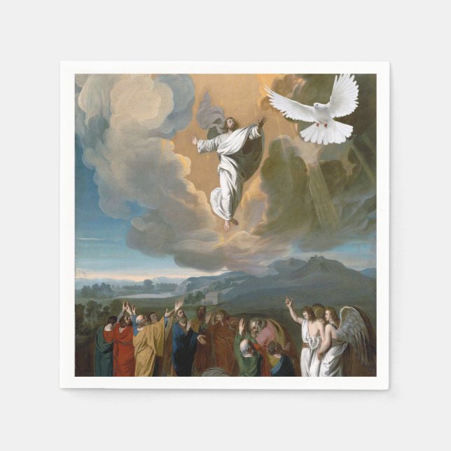 Serviette En Papier Papier Jésus Christ (Devant)