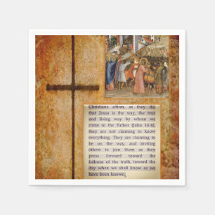 Serviette En Papier Papier Jésus Christ