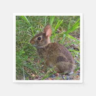 Serviette En Papier Papier lapin bébé serviette