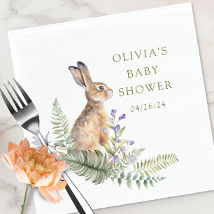 Serviette En Papier Papier lapin classique de la nature