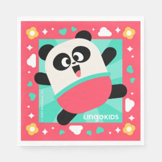 Serviette En Papier Papier Lingokids Party Napkins avec Elliot