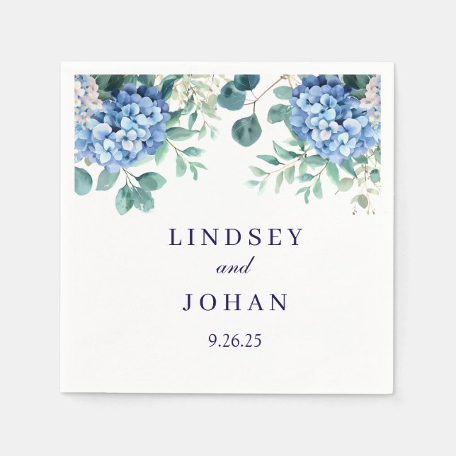 Serviette En Papier Papier mariage (Devant)