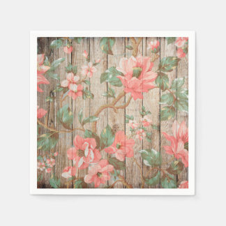 Serviette En Papier Papier Mariage Rustique Spring Blossoms