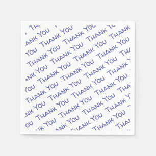 Serviette En Papier Papier Merci