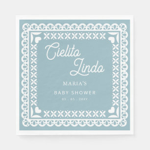 Serviette En Papier Papier mexicain Picado Cielito Lindo Baby shower