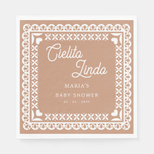 Serviette En Papier Papier mexicain Picado Cielito Lindo Baby shower
