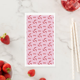 Serviette En Papier Papier Motif Red Chili Peppers