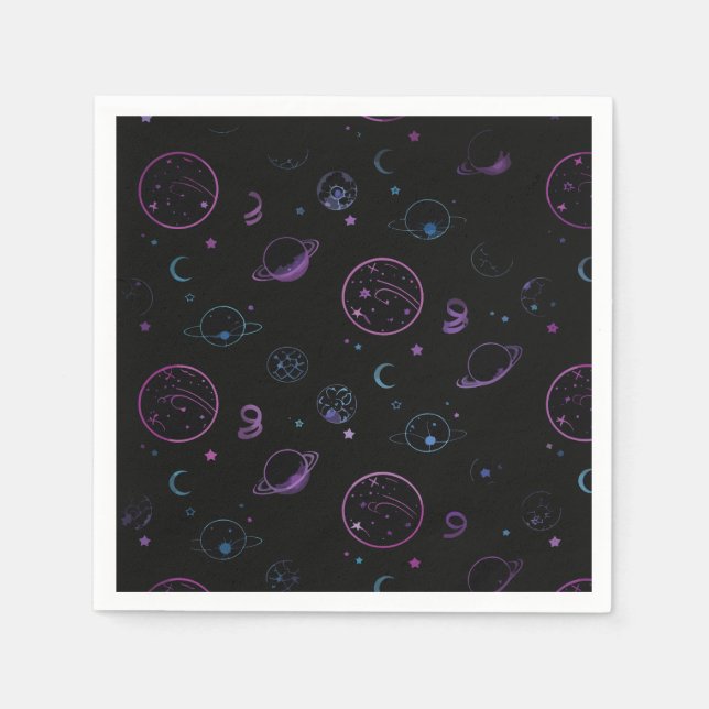 Serviette En Papier Papier Napkin (Devant)