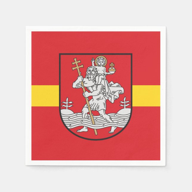 Serviette En Papier Papier Napkin (Devant)