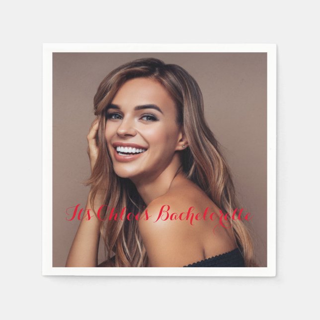 Serviette En Papier Papier Napkin (Devant)