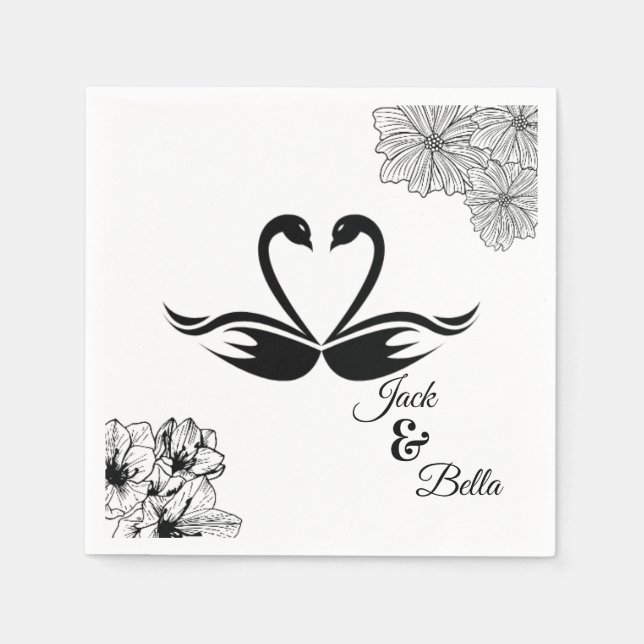 Serviette En Papier Papier Napkin (Devant)