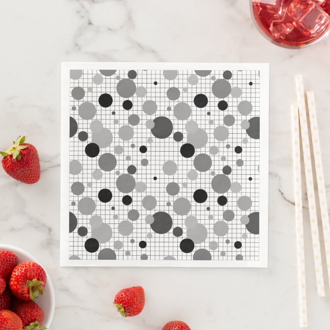 Serviette En Papier Papier Napkin (En situation)