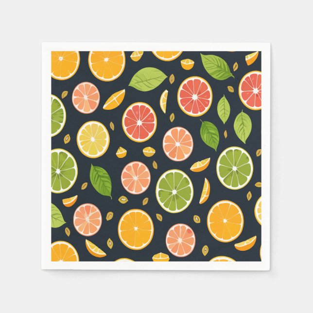 Serviette En Papier Papier Napkin (Devant)