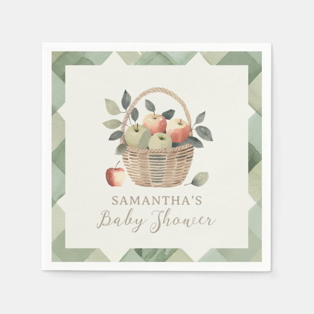 Serviette En Papier Papier Napkin (Devant)