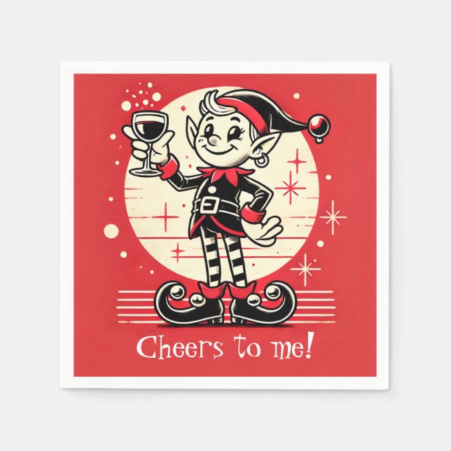 Serviette En Papier Papier Napkin (Devant)