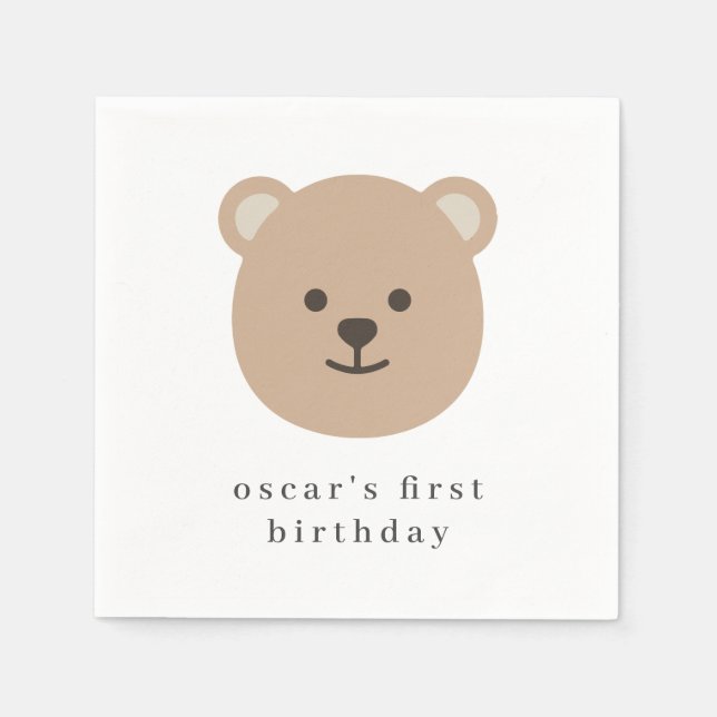 Serviette En Papier Papier Napkin (Devant)