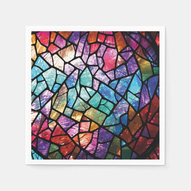 Serviette En Papier Papier Napkin (Devant)