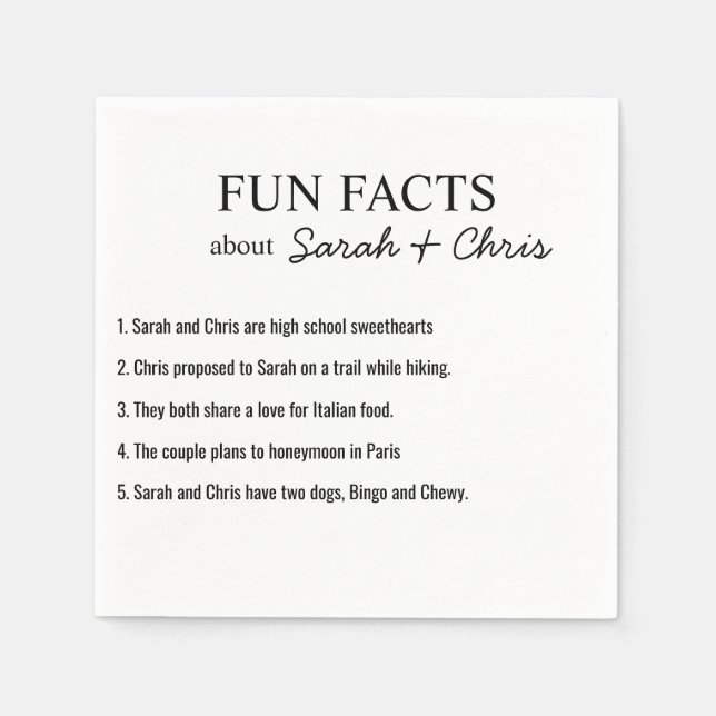 Serviette En Papier Papier Napkin (Devant)