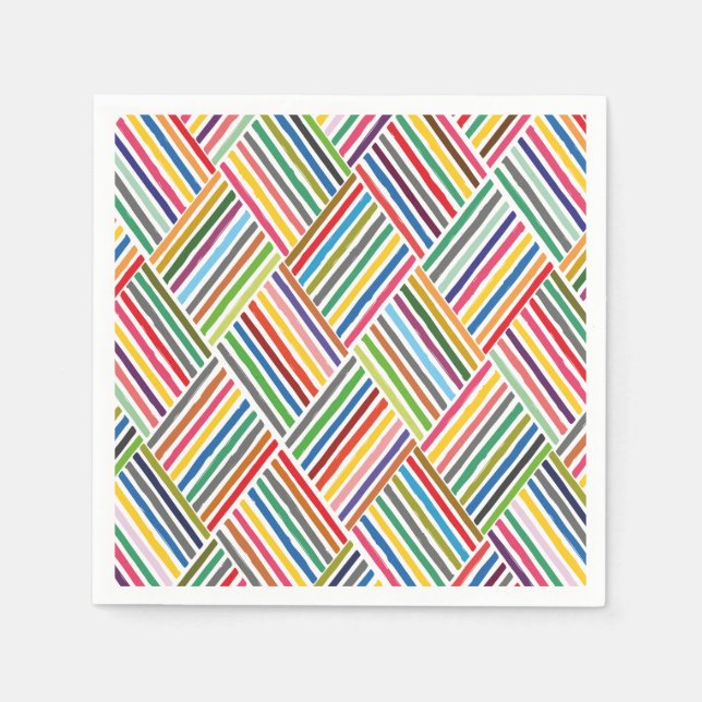 Serviette En Papier Papier Napkin (Devant)