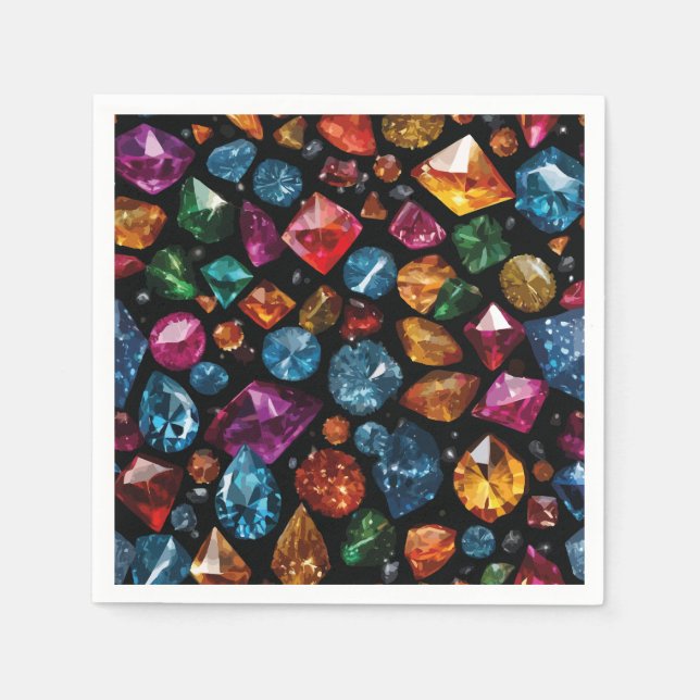 Serviette En Papier Papier Napkin (Devant)