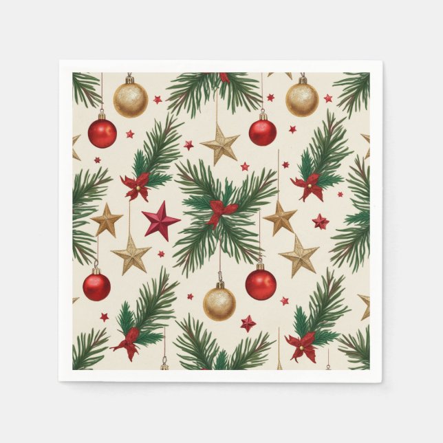 Serviette En Papier Papier Napkin (Devant)