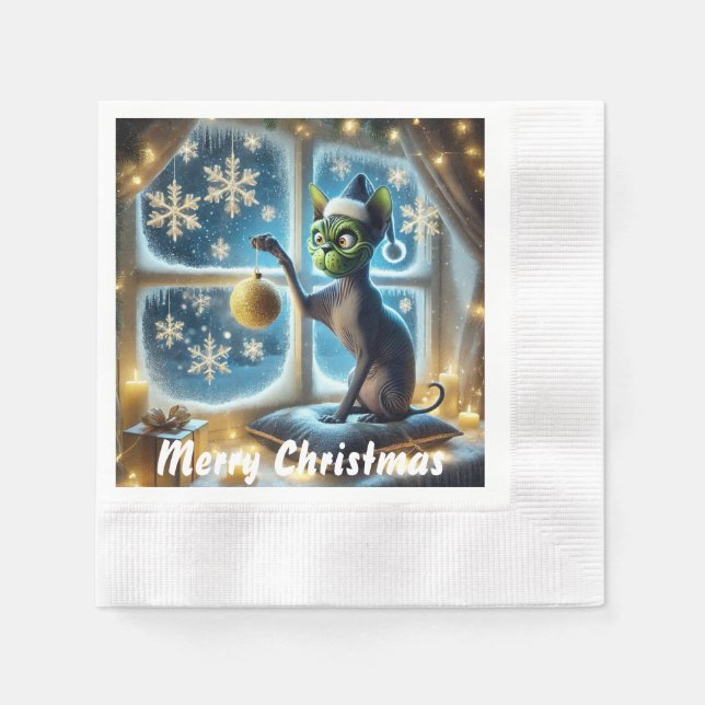 Serviette En Papier Papier Napkin (Devant)